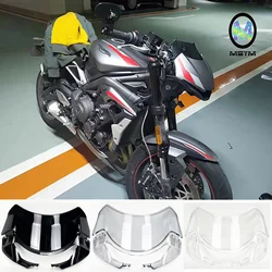For Triumph Street Triple 765 S RS 765R Windscreen Windshield Wind Deflector for SPEED TRIPLE S 660 765r 765rs 2022 2021 2022