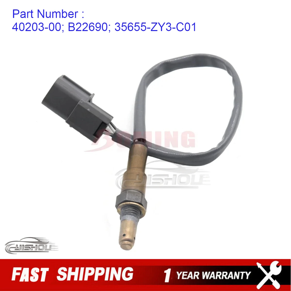 혼다 오토바이 스쿠터 오토바이용 40203-00 35655-ZY3-C01 고품질 공기 연료 비율 람다 O2 산소 센서