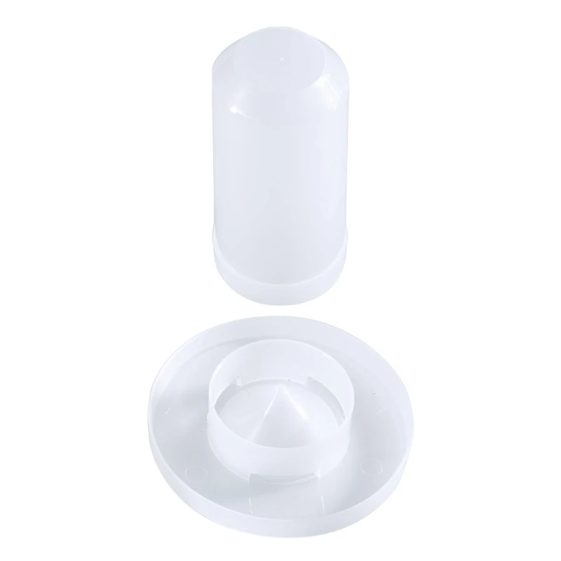 F92B Pet Bird Drinker Feeder Plate Bird Supplies Parrot Chicken Automatic Water Cup