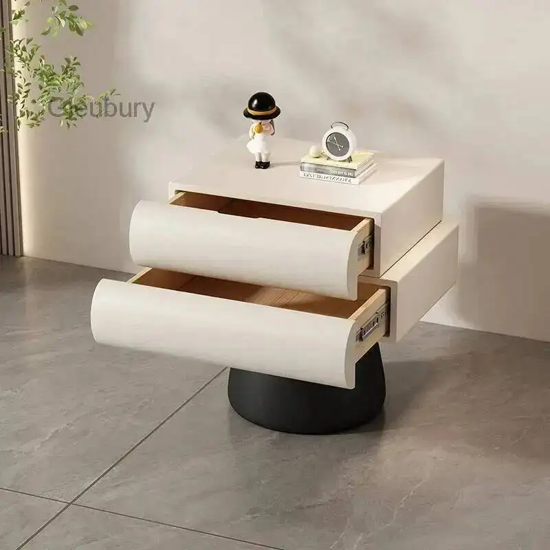 European Classic Luxury Storage Table Trendy Bedside Simple Night Table Nordic Premium Comodini Camera Letto Bedroom Furnitures