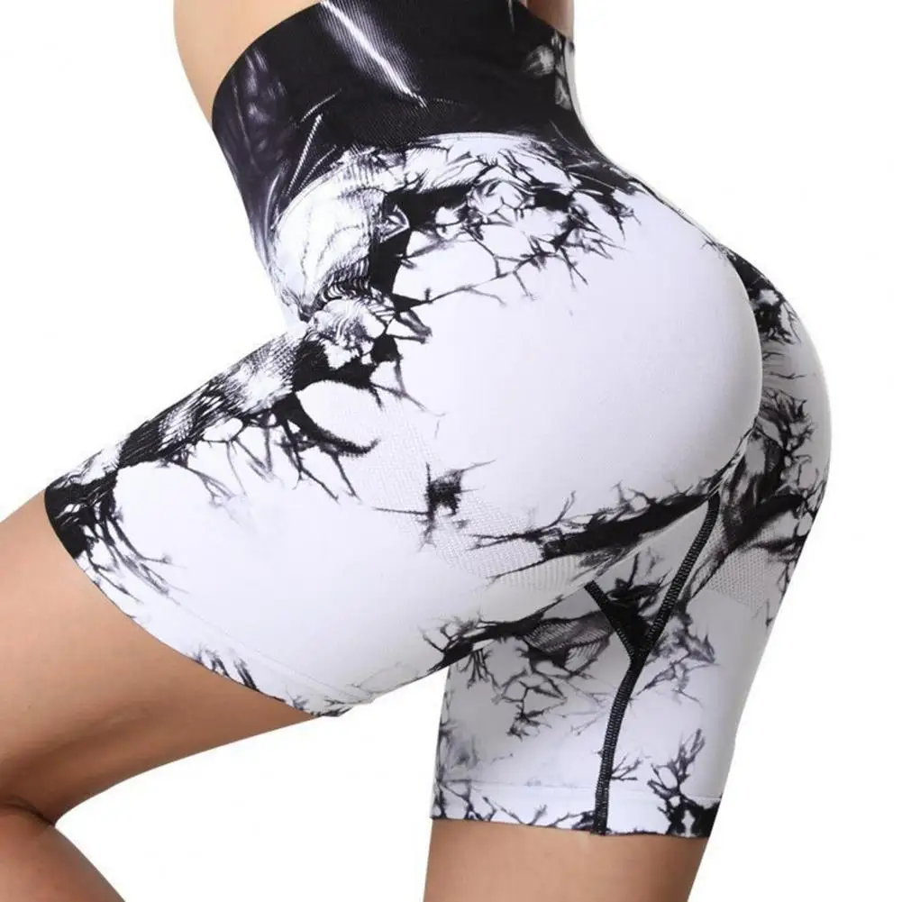 

Women Yoga Shorts Scrunch Butt Lifting Seamless Shorts High Waist Tummy Control Ruched Booty Lifting Sport Shorts Women Clothing