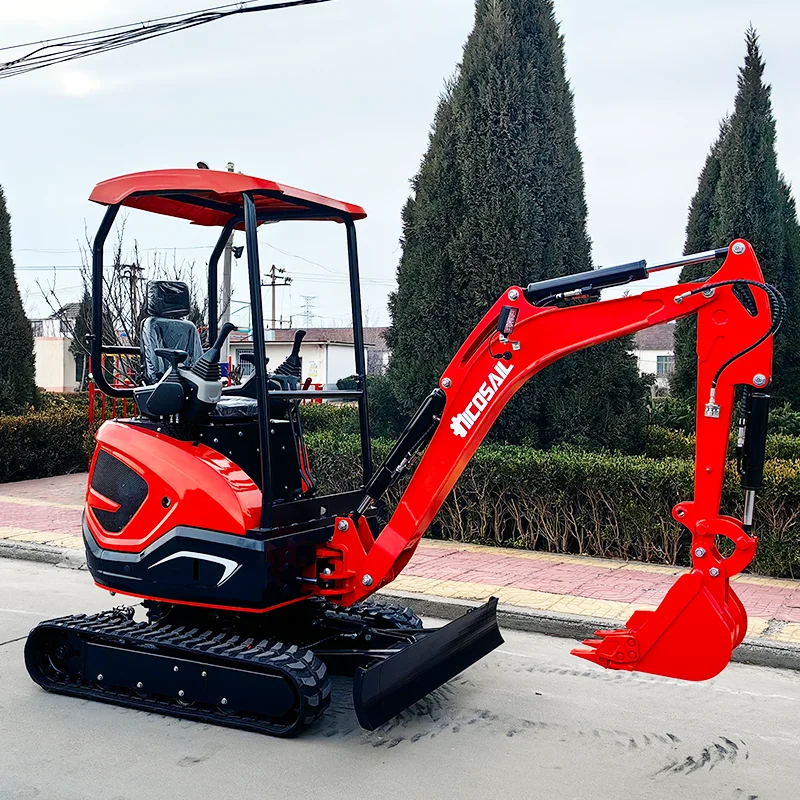 Customized Mini Excavator Digger 2.2 ton Kubota Engineering Garden Farm Small Bagger Crawler Mini Excavator