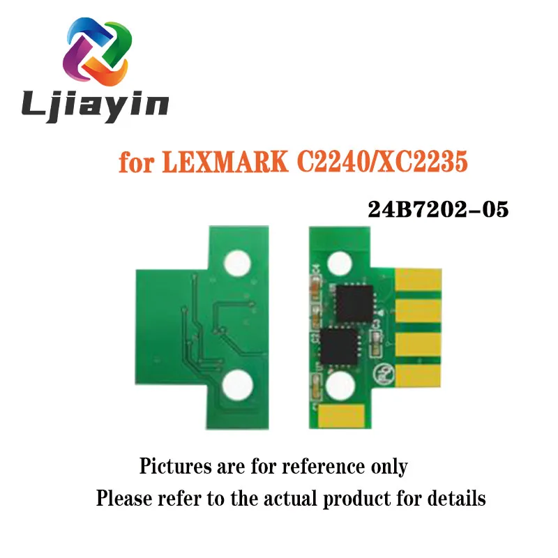 AP Version BK/C/M/Y Color 24B7202/24B7203/24B7204/24B7205 Toner Chip for Lexmark C2240/XC2235