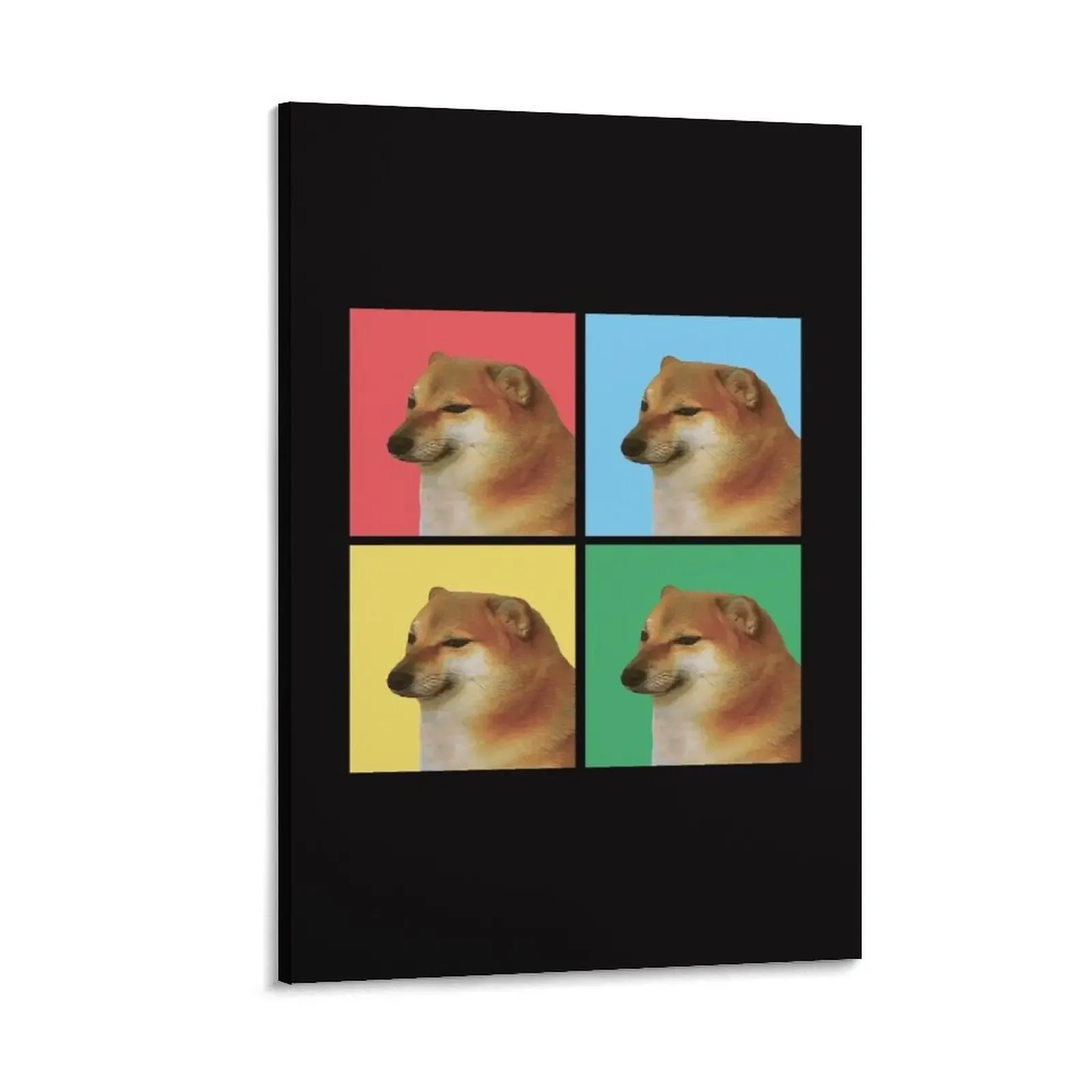 

Cheems - Doge Cover Canvas Painting decorative frames wall room Decor for room Luxury living room decoration