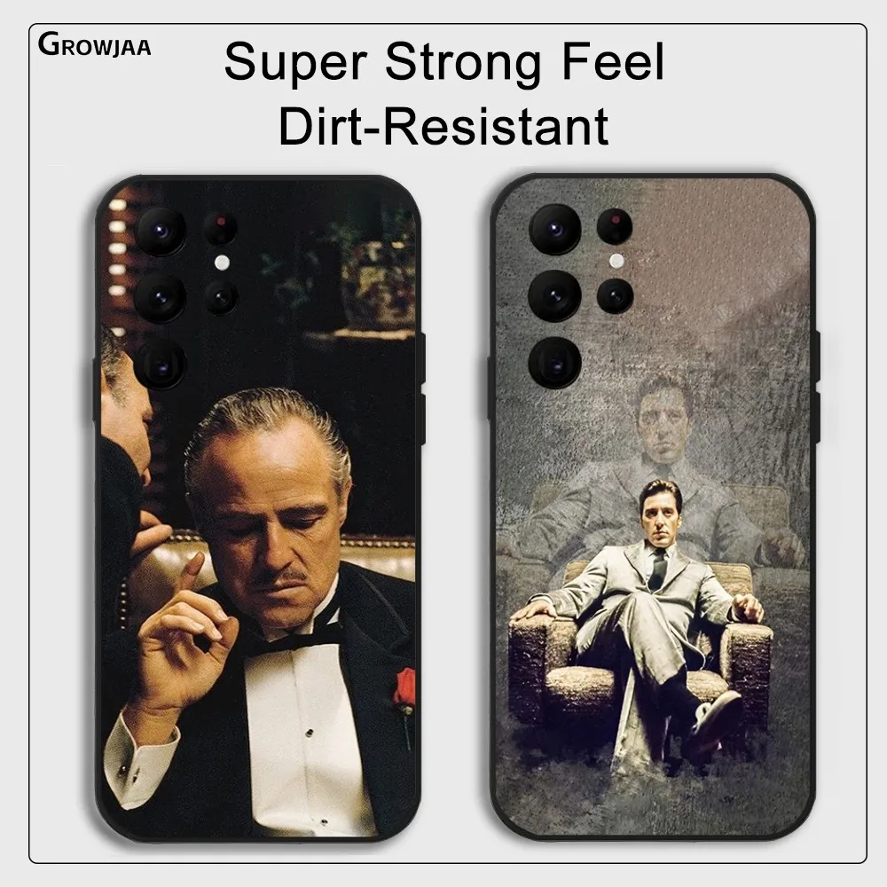 

The G-Godfather Film Phone Case for Samsung Galaxy S24 Ultra S22 S23 Ultra S21 S20 5G Protective Silicone TPU Funda