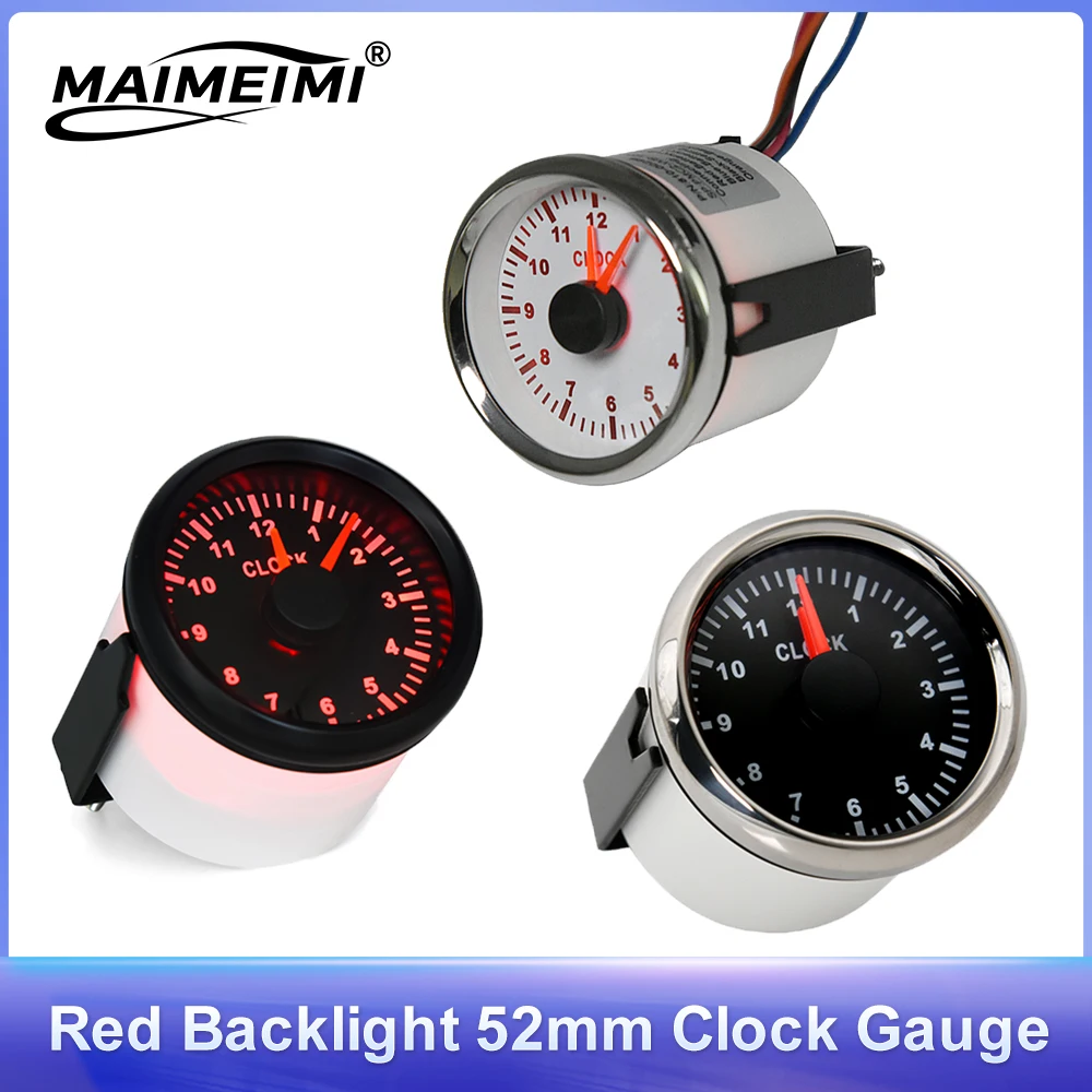 52Mm Clock Meter Re…