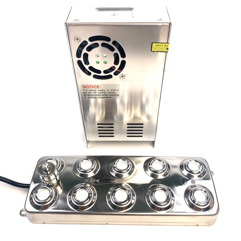 10-головый ультразвуковой генератор тумана для аквариума