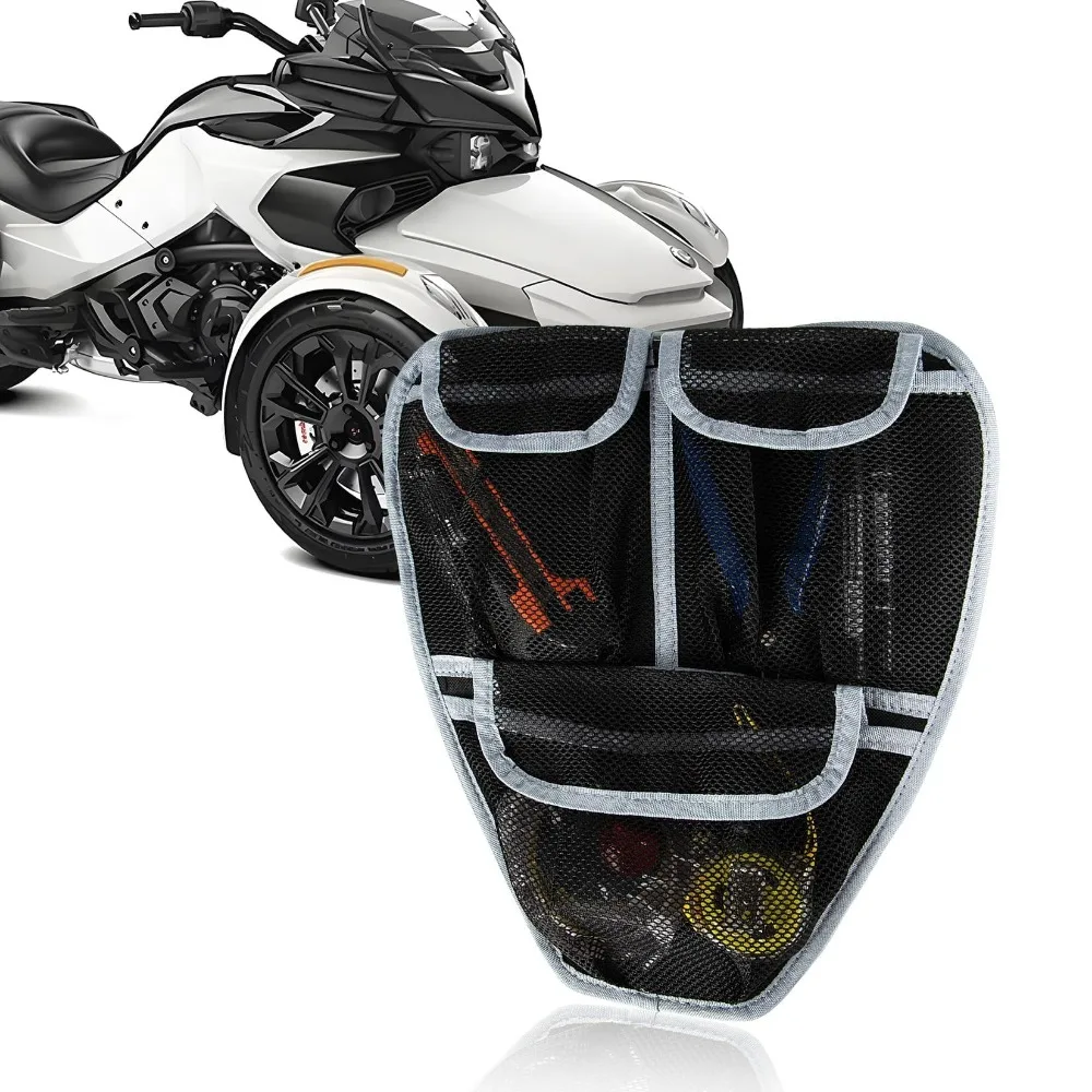 

Front Trunk Side Organizer for Can Am Spyder F3 F3S F3T F3L 2015-2024 Spyder Side Trunk Lid Storage Bag Trunk Lid Organizer
