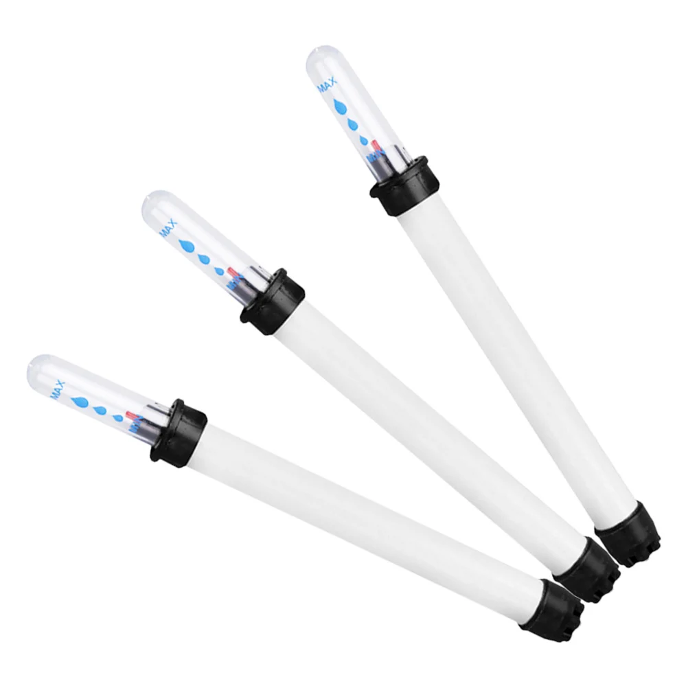 

3Pcs Soil Moisture Indicator for Plants Water Level Gauge with Floating Buoy Monitor for Planter Boxes Balcony Garden House