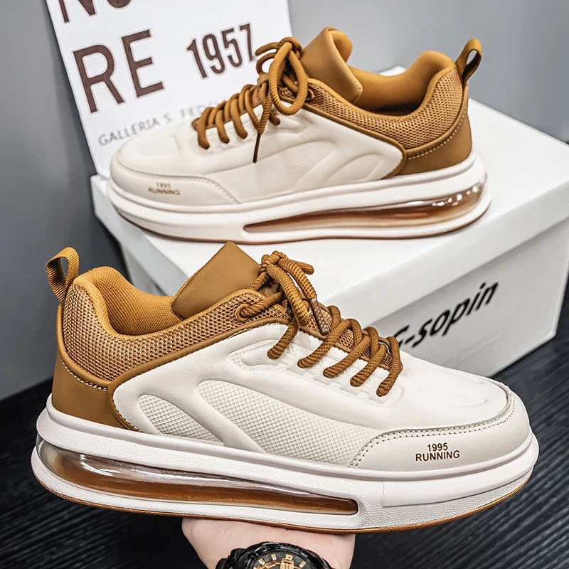 Men's Casual Sneakers, Luxury Trainer Shoes, Breathable Race Running Shoes, Fashion Loafers for Men.