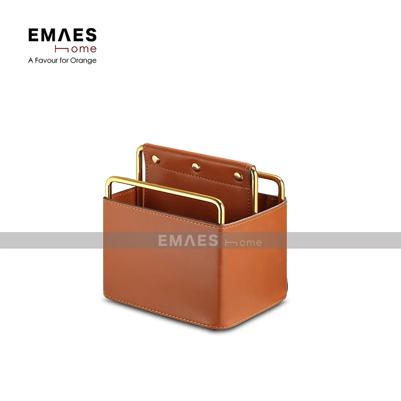 

Nordic style simple modern design living room central table key remote control storage box