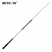 Retevis MA03 Car Antenna SL16-J 144/430MHz VHF UHF Dual Band 2.15/5dBi Omni-Directional Antenna for Cars Walkie-talkie Radio