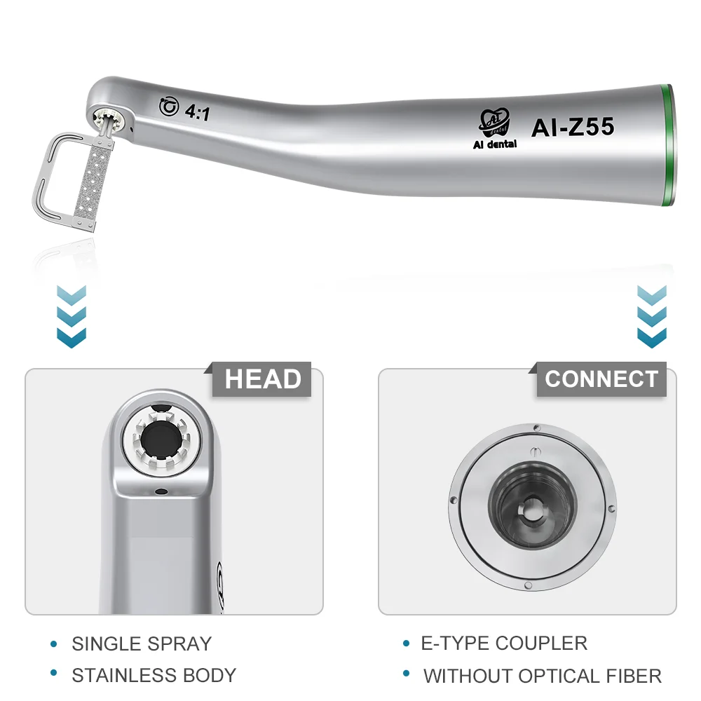 AI-Z55/AI-IPR Dental ortodontyczne 4:1 system posuwisto-zwrotny IPR usuwanie kątnica nieoptyczna rękojeść lub tylko 1 szt. brzeszczotu