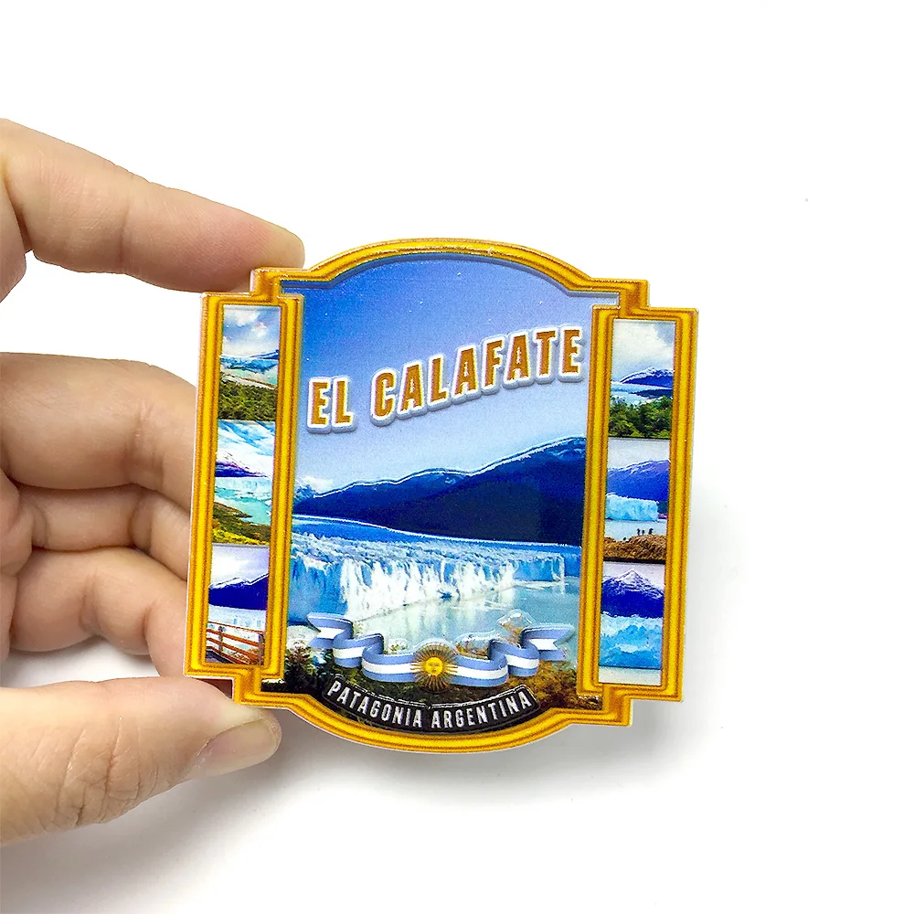 

Argentina Patagonia El Calafate Fridge Magnet, Featuring Perito Moreno Glacier Scenery, Cute Home Decor & Room Accessory