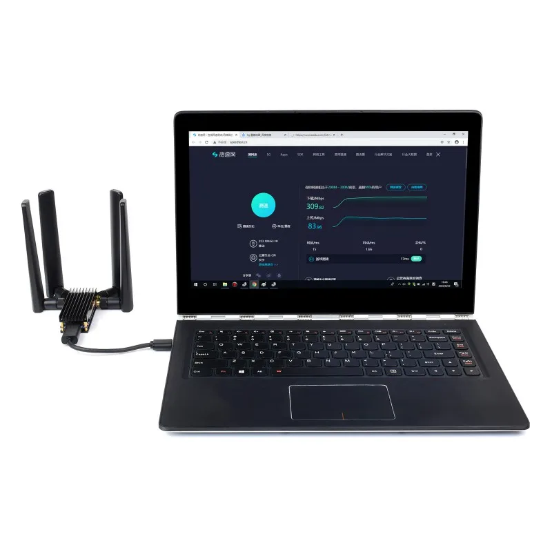 5G Dongle Module Usb 3.1 Naar M.2 B Sleutel Uitbreidingskaart Met 4 Antennes Aluminium Behuizing Voor Raspberry Pi 4b Jetson Nano Pc