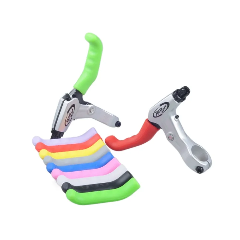 1 Pairs Soft TPR Brake Lever Cover for Bicycle Brake Handle Protector Case Universal Bike Brake Lever Cover Sleeve 7.5*1.7*1.2cm