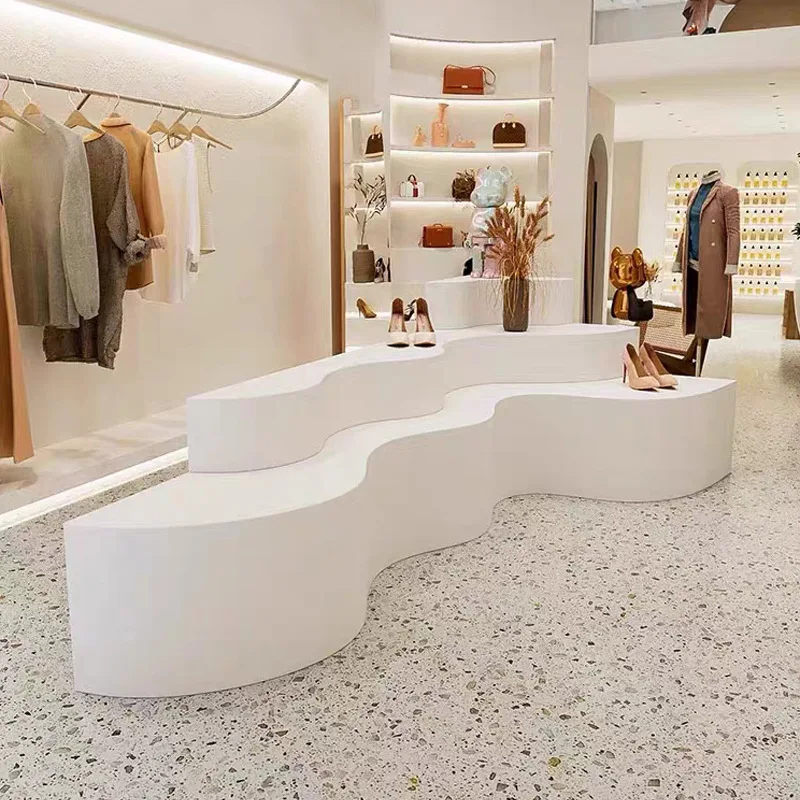 

Fiberglass display stand shopping mall beauty window decoration display props special-shaped fiberglass display stand checkout p