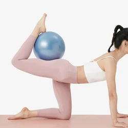 25cm Yoga Ball PVC Matte Thickened Pilates Balance Ball Exercise Gymnastic Training Aid Exercise Gym Home Fitness Core Ball 2022