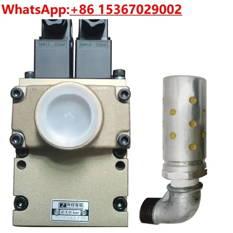 Safety double valve D2773B4011/CF6DA66B1 double solenoid valve J3573A4735/A8161