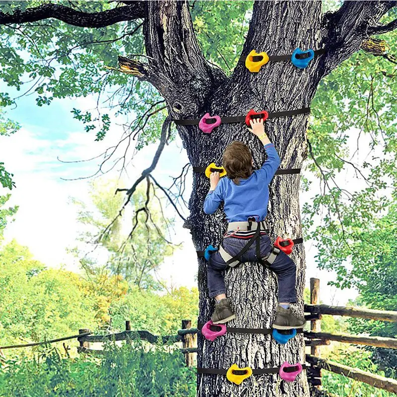 Rock Climbing Holds For Safety Ninja Tree Climbing Holds For Kids And Adults Climber Training Equipment