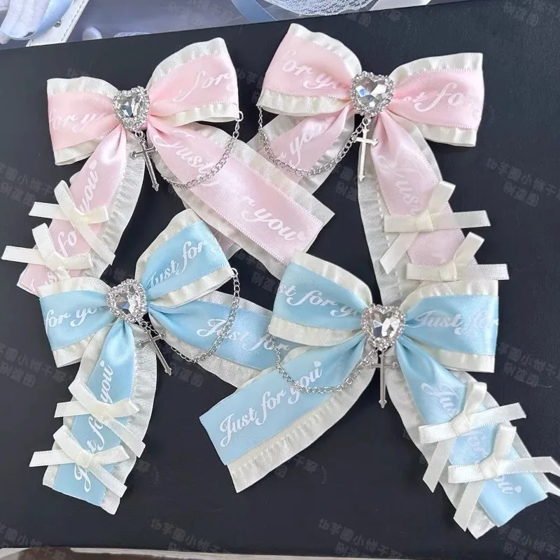 

Kawaii Girl Butterfly Hair Clip Original Love Hairpin Lolita Bow HairClips for Girls Korean Hair Accessories for Girls