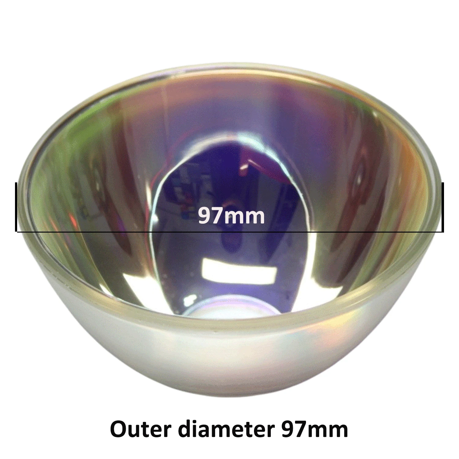 XHA250W/XHA350W Xenon Lamp Reflector Bowl 90mm  Xenon Lamp Reflector Cover 97mm
