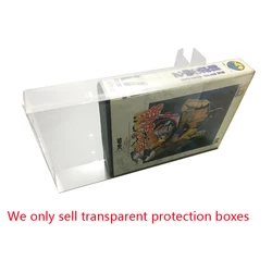Clear transparent box For SNK home game console for NEO-GEO aes game card color box plastic PET Protector collection storage