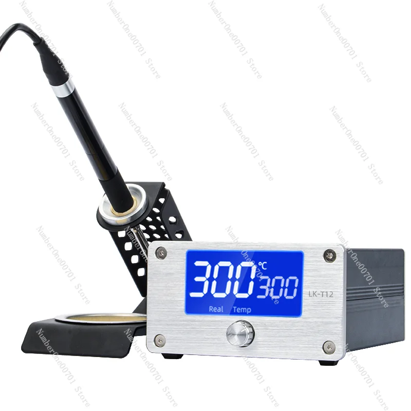 

T12 Soldering Station Digital Display Electric Soldering Iron Constant Temperature Adjustable High Power Soldering Gun