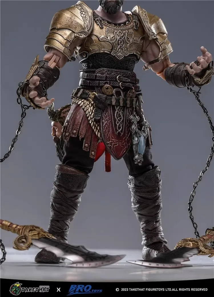 【在庫あり】Takehat Brotoys Tb001 ゴッド・オブ・ウォー クレイトス アクションフィギュア アニメモデルおもちゃコレクションギフト