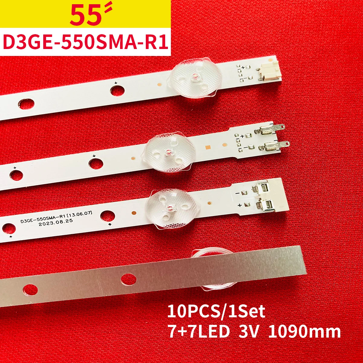 

LED Backlight Strip for 2013SVS55 D3GE-550SMA-R1 D3GE-550SMB-R0 UN55H6203 BN96-28772A UN55J6201 LH55MDCPLGC