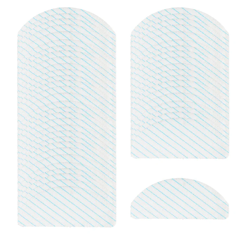 ABZA-300Pcs de almohadillas desechables de trapo fuerte para Ecovacs Deebot OZMO T8 AIVI T8 Max T9 Power/Max piezas de aspiradora