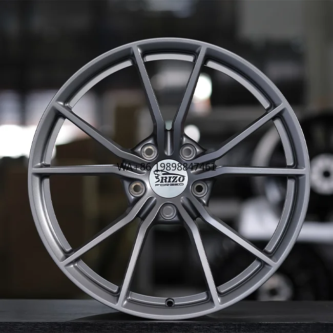 

REP 5316F 19/20Inch Staggered 5-130 Satin Black High Quality Low MOQ Customized Forged China Wheel and Rim for Porsche