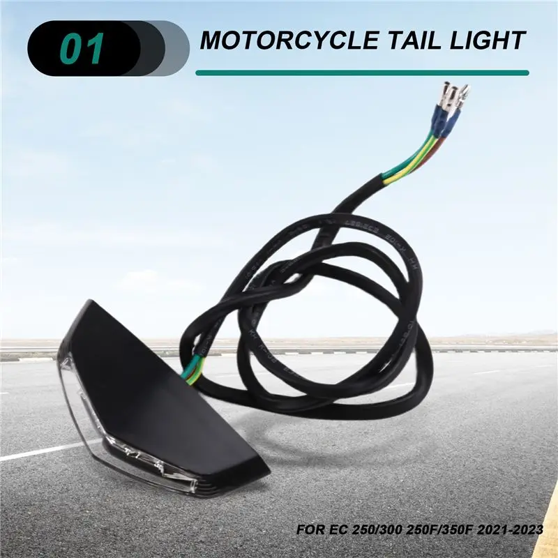 Compact Motorcycle Tail Lamp Rear Brake Lamp For GASGAS EC 250/300 250F/350F 2021-2023 Tail Lamp Assembly