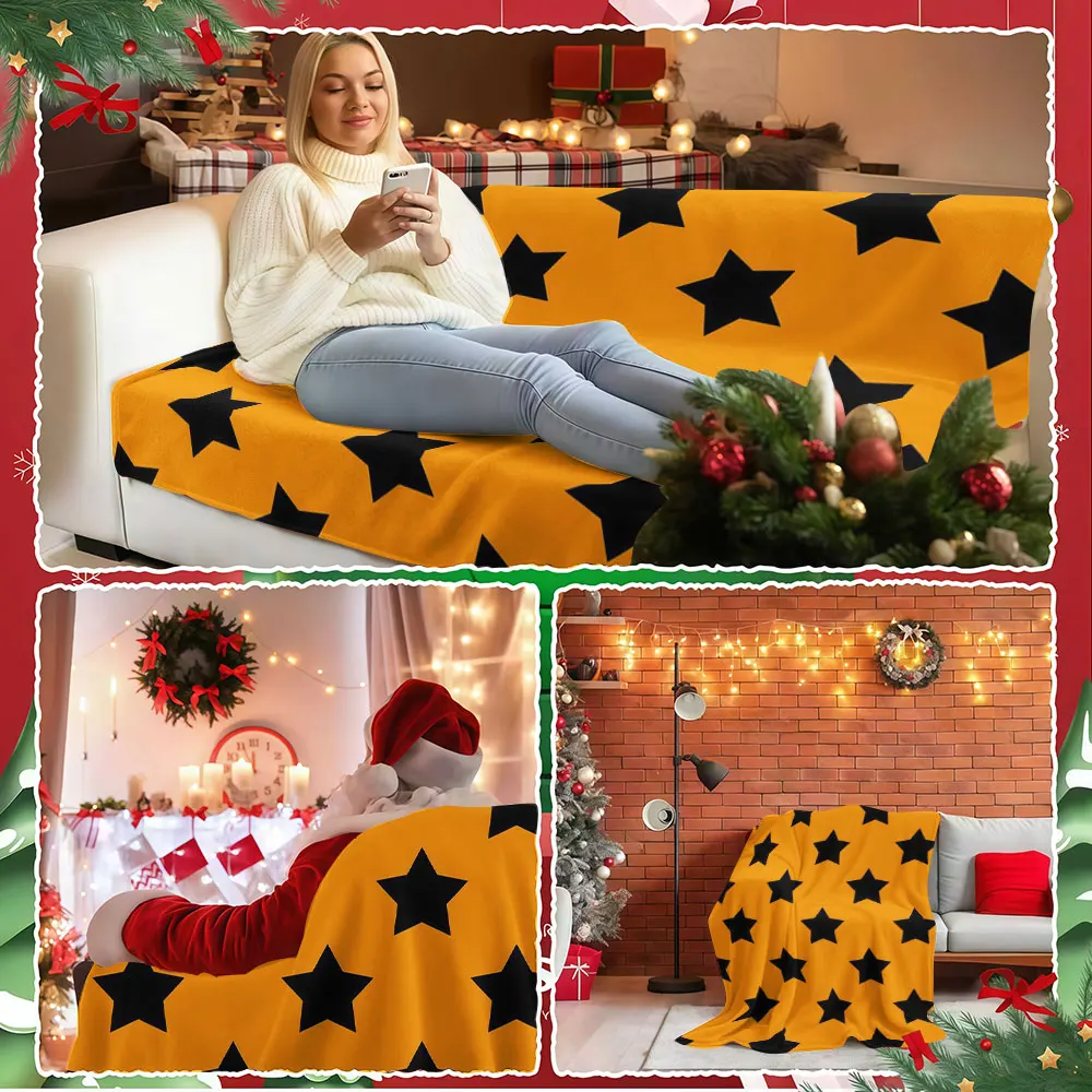 Retro Heartbeat Winter Summer Flannel Blanket Throw Fleece Soft Fuzzy Plush Cozy Fleece Blankets for Sofa Ideal Gifts