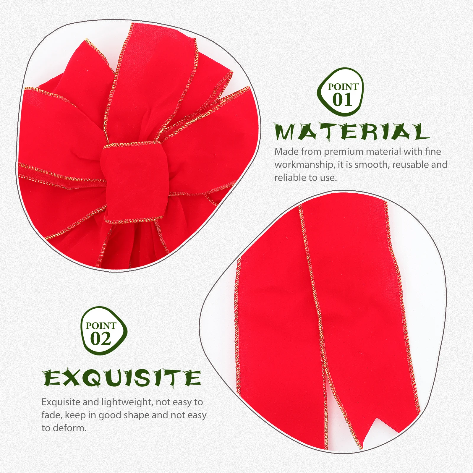 

Led Christmas Bow Pendant Luminous Hanging Decoration For Xmas Tree Party Home Plastic Ornament Glow Lighting