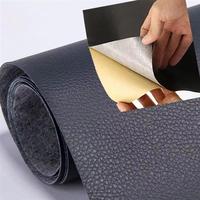 Self Adhesive Leather for Sofa Repair Patch Furniture Table Chair Sticker Seat Bag Shoe Bed Fix Mend PU Artificial Leather Skin