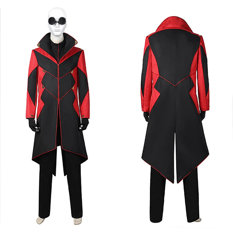 Movie Edgehog Evil Dr. Eggman Cosplay Halloween Anime Fair Role Performance Clothing