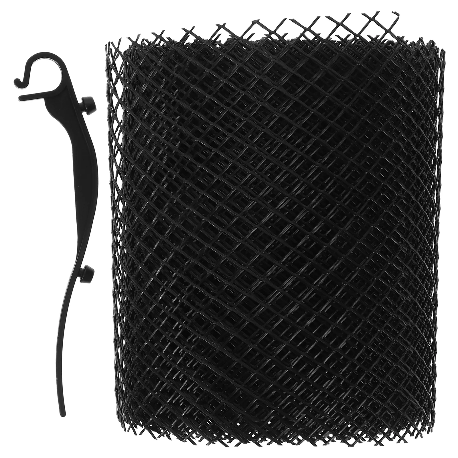 

1 Roll Gutter Guard Mesh Pe Pp Material Leaf Protection For Roof Rainwater Drainage Easy Install Woven Wire Mesh Home Supply