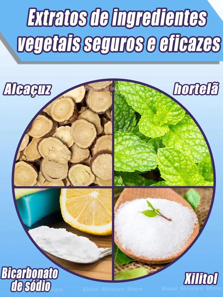 Removedor de cálculo Dental, eliminación de mal aliento, blanqueamiento de dientes, pasta de dientes, brillo, prevención de la Periodontitis,