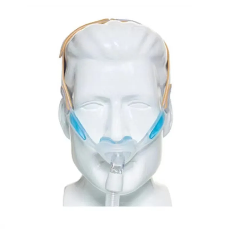 Breathing Face Hood with Silicone Pillow, Sleep CPAP Headband