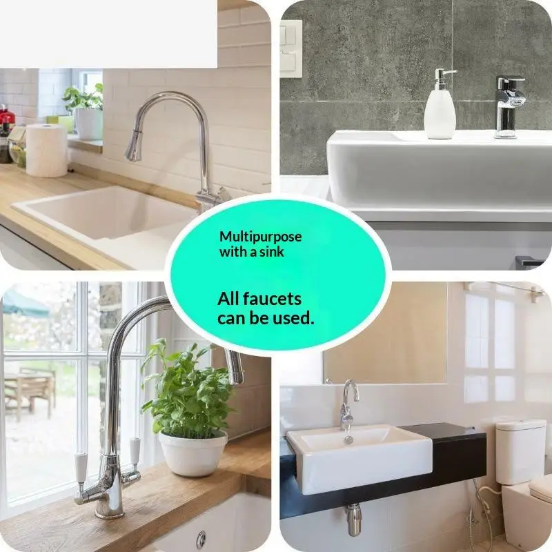 Kitchen Sink Water Absorbing Mat Faucet Splash Proof Drain Pad Non Slip Quick Dry Countertop Protector For Home Kitchen Bathroo