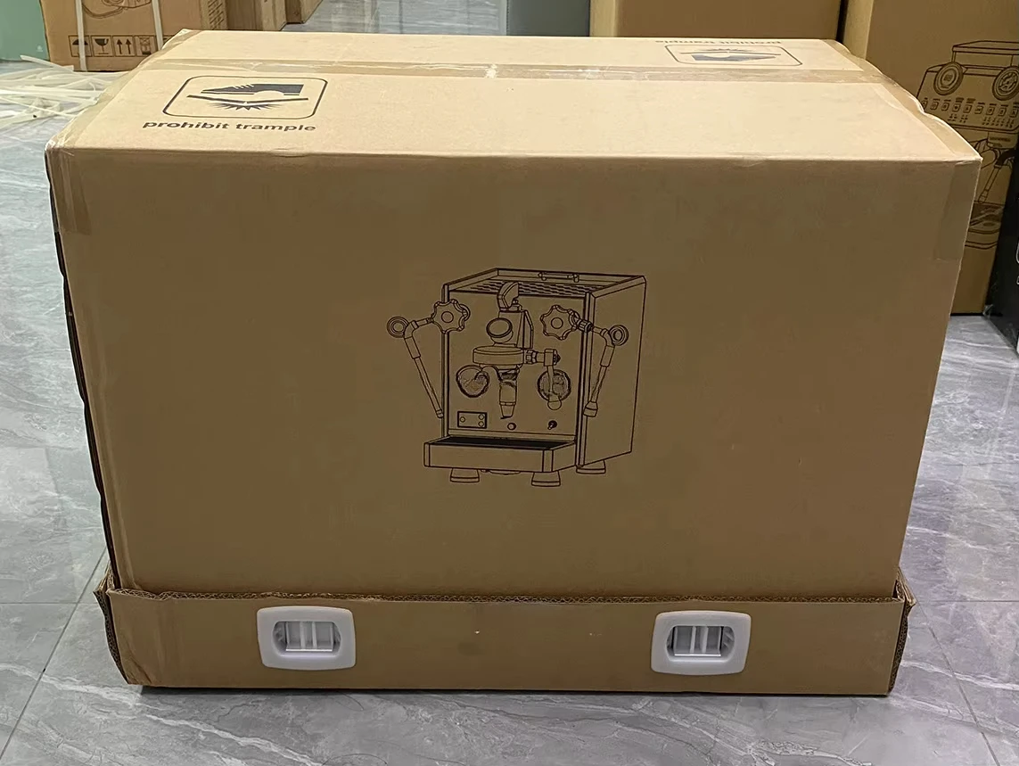 ماكينة صنع قهوة اسبريسو التجارية E61 برأس تخمير شبه أوتوماتيكية 9Bar مضخة دوارة تجارية للسيارات RVs #6