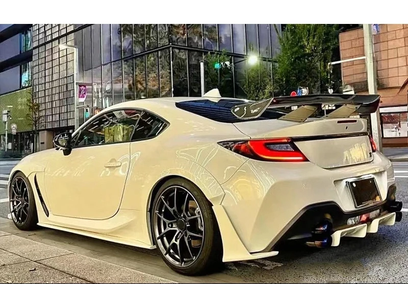 Subaru BRZ Fibra de Carbono GT Asa de Vento Fixo Modificada Auto Peças Exterior Para Toyota GR86 Cauda