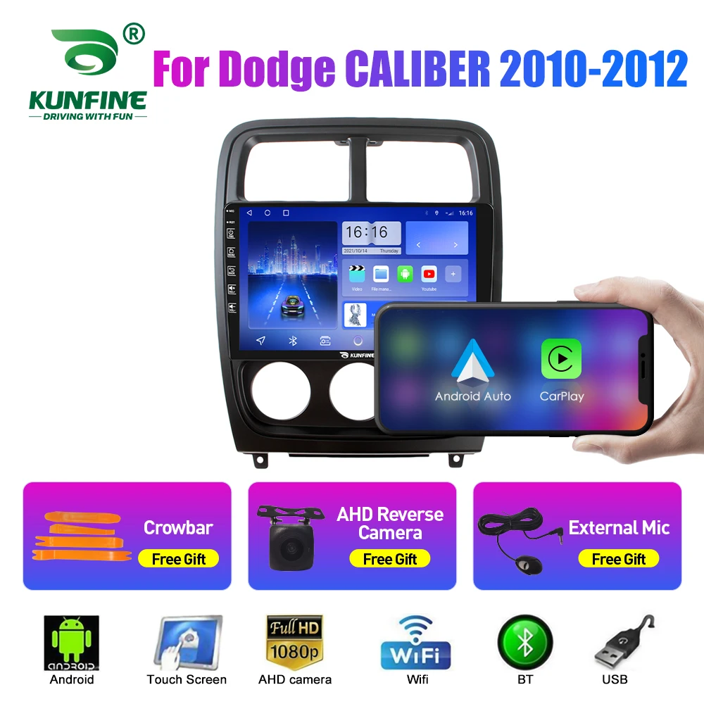Car Radio For Dodge CALIBER 10-12 2Din Android Octa Core Car Stereo DVD GPS Navigation Player Multimedia Android Auto Carplay