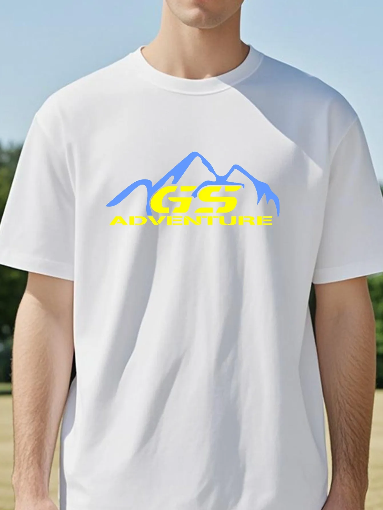 Adventure For R 1100 1150 1200 Gs Gsa Driver Mens T-shirt fashion casual Round Neck Short Sleeve tshirt summer  Breathable tees
