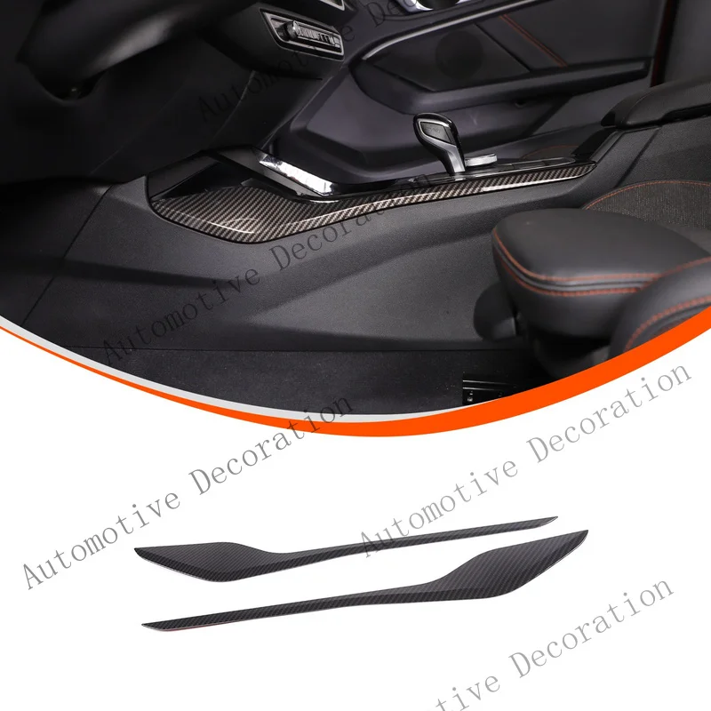 Z+ ABS Carbon Fiber Center Console Gear Shift Side Panel Trim for BMW 2 Serie 20-23