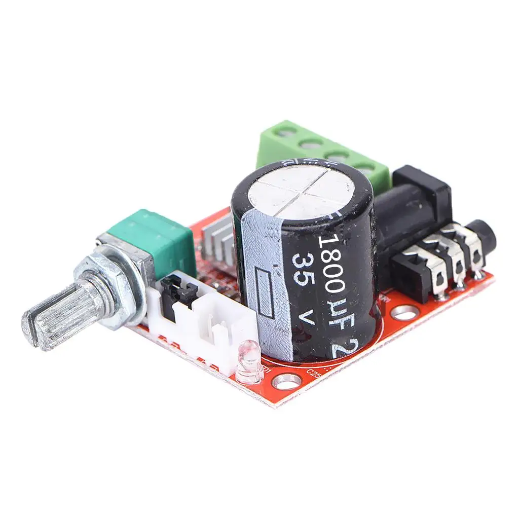 Audio Stereo Amplifier Board 10W D Class Dual Channel Module for Compact Home Speaker System