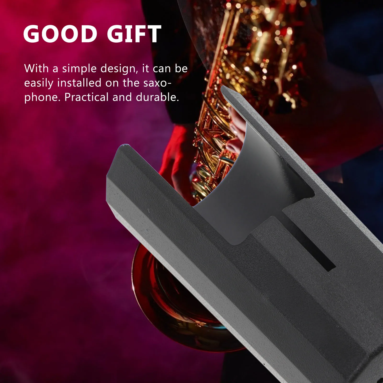 

1Set Alto Saxophone Clip High Quality Protective Head Replacement Saxophone Accessory Lightweight Wind Instrument Parts Reed