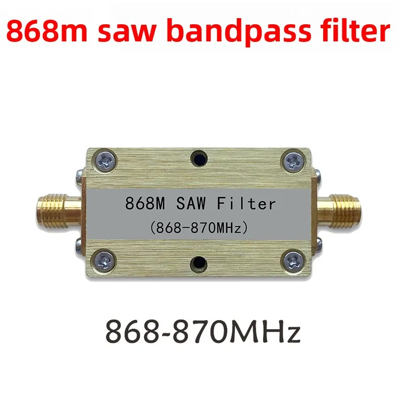 868M/915M Bandpass SAW Filter SMA Interface RFID Remote Control IoT Filter
