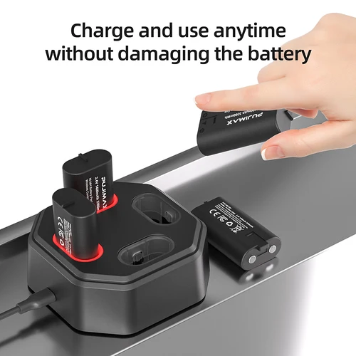 Imagen 2 del producto Paquete de baterías recargables PUJIMAX 3360mWh Ni-MH para XBOX Serie S/X y XBOX ONE S/X/Elite con cargador + cable de carga